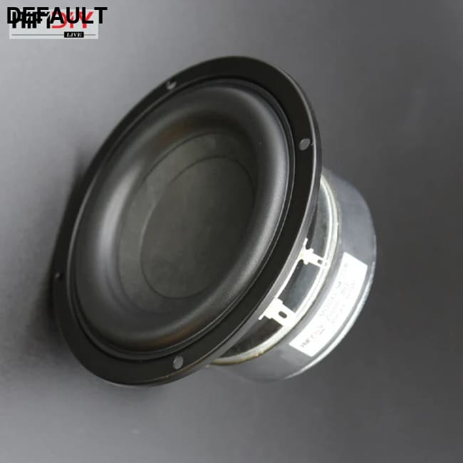 HI-FI DIY AUDIO 4.5 inch 60W Round Woofer Speaker High power BASS Home Theater 2.1 Subwoofer Unit 2 Crossover