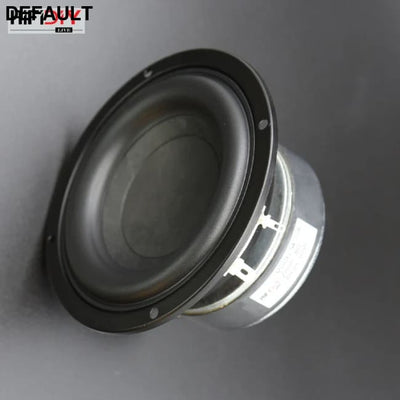 HI-FI DIY AUDIO 4.5 inch 60W Round Woofer Speaker High power BASS Home Theater 2.1 Subwoofer Unit 2 Crossover