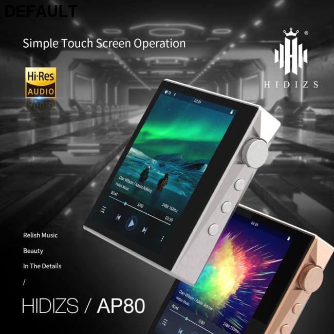 Hidizs AP80 HIFI MP3 Player Portable Touch Screen Sports MP3/MP4/MP5 Players Electronics