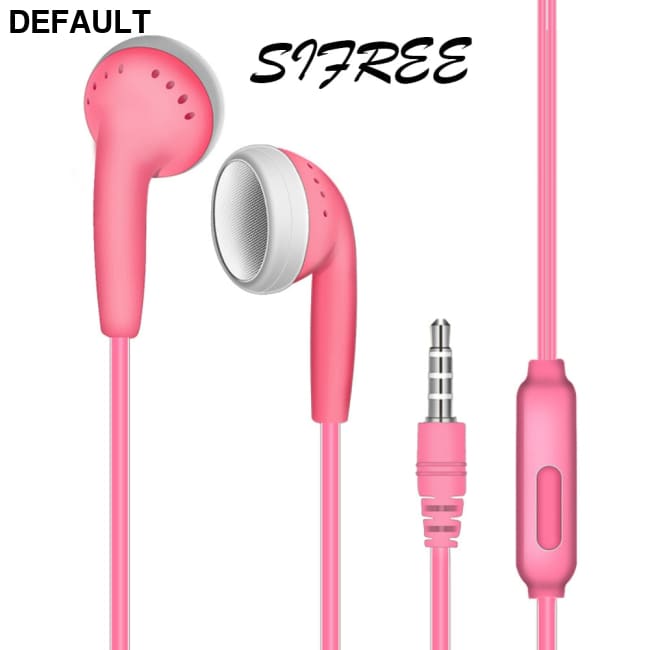 Hifi Heavy Bass Earphone Music Stereo Wired Headphones With Microphone 3.5MM Earbuds Headset For Xiaomi Huawei iphone