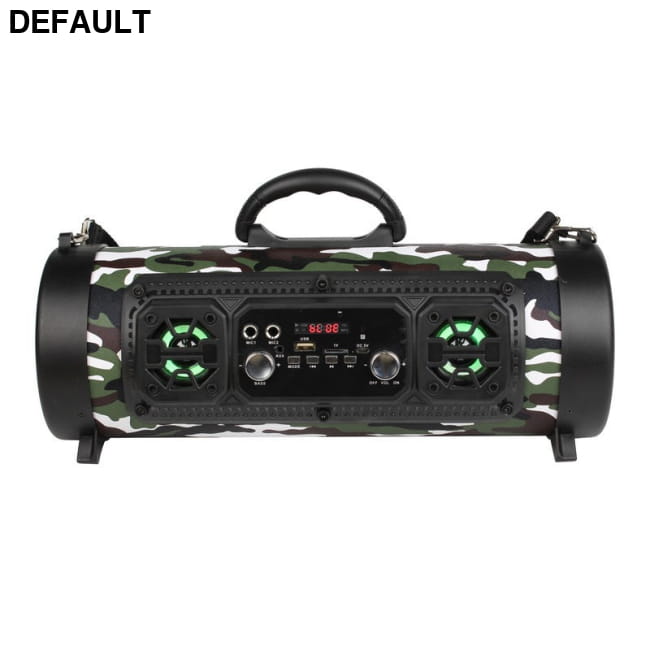 High-power Portable Waterproof Wireless Bluetooth Speaker camouflage Audio Systems System Speakers
