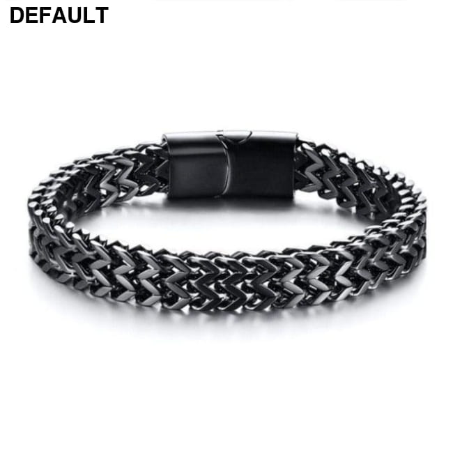 High Quality Stainless Steel Braided Bracelet Bangle Men Bracelets