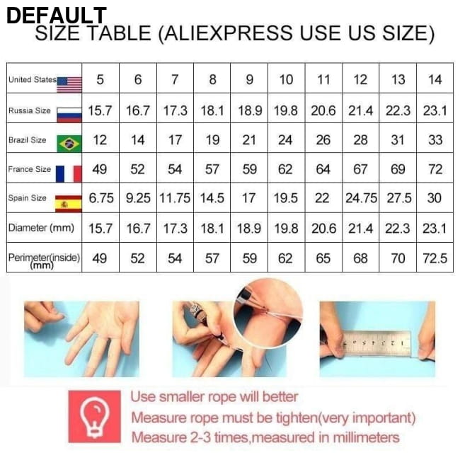Hip Hop Fashion Rings Copper Gold Silver Color Iced Men