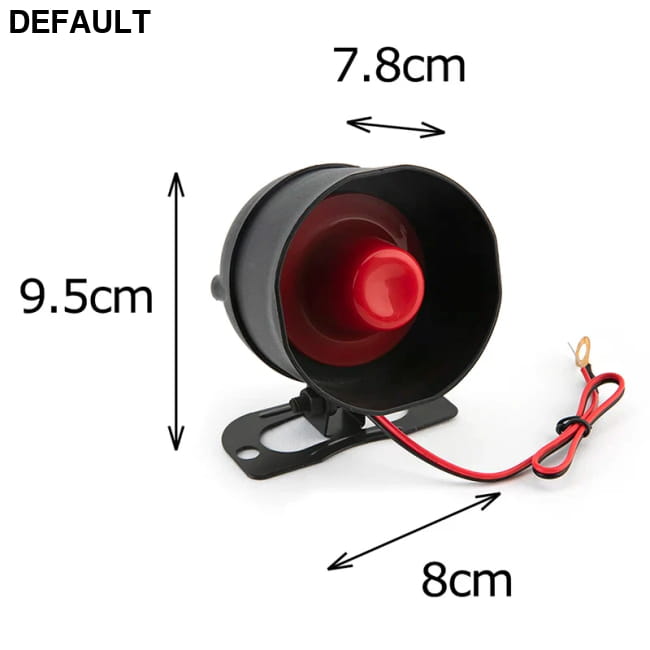 Hippcron Car Alarm Vehicle System 1-Way Universal CHINA & Security Systems Automotive