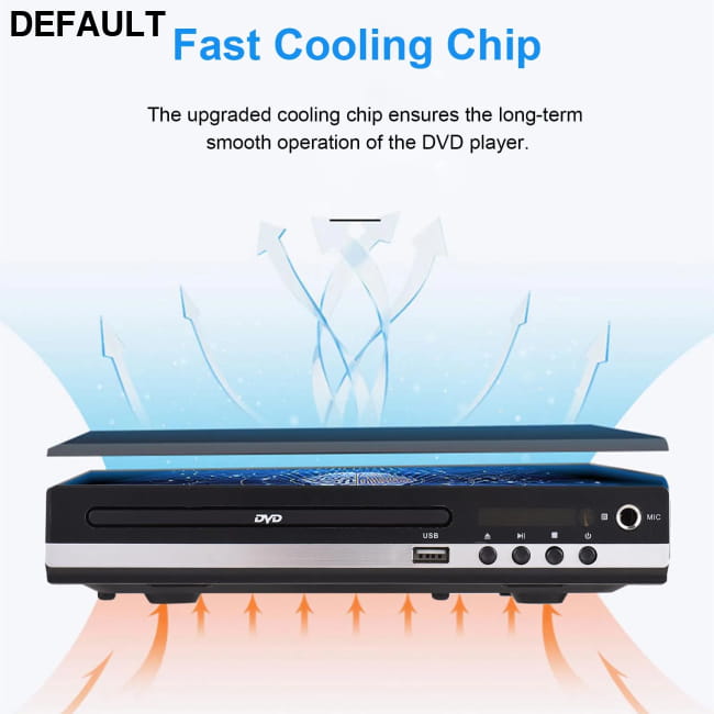Home DVD Player CD Disc Digital Multimedia US Players & Blu-ray