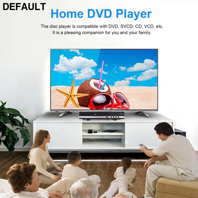 Home DVD Player CD Disc Digital Multimedia US Players & Blu-ray