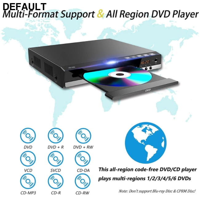 Home DVD Player Full High-defination 1080P Digital U.S. regulations Players & Blu-ray