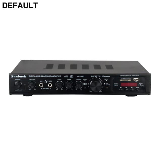 Home Theater Amplifier High Power Stage Bluetooth Radio Black / 110V US Audio Receiver Amplifiers