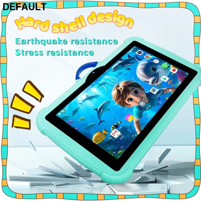 Hot Cartoon Pattern Kids Tablet 7 Inch Quad Core 8GB RAM 512GB ROM Android14.0 Learning Education Games Tablets