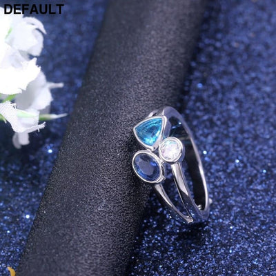 Hot Selling Europe And America New Style Cool Beautiful Irregular Three-Color Ring Support Wedding Rings Best Products