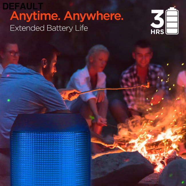 HyperGear Rave Mini Wireless LED Speaker Black Best Selling Products