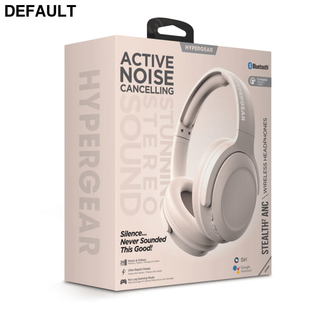 HyperGear Stealth2 ANC Wireless Headphones Over-Ear