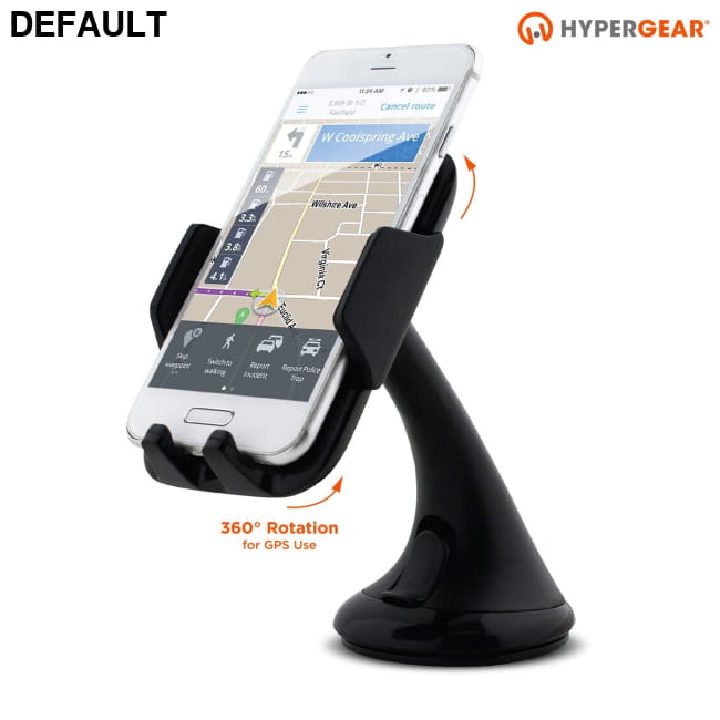 HyperGear Universal Car Mount Black Accessories Electronics