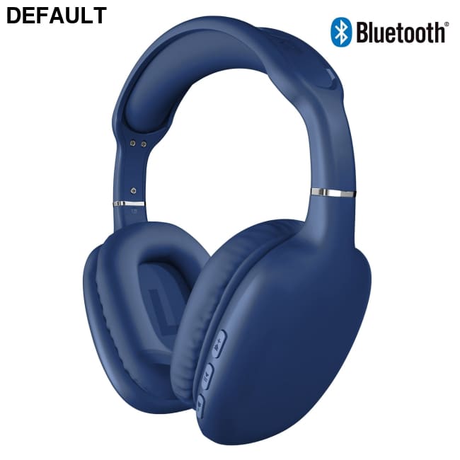 HyperGear VIBE Wireless Headphones Blue Over-Ear