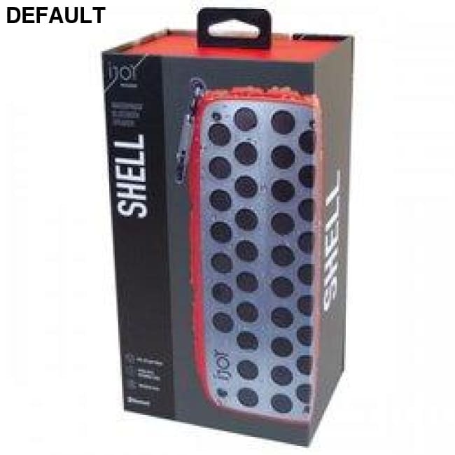 Ijoy Rugged Shell Splashproof Bluetooth Speaker In Red Portable Speakers Best Selling Products
