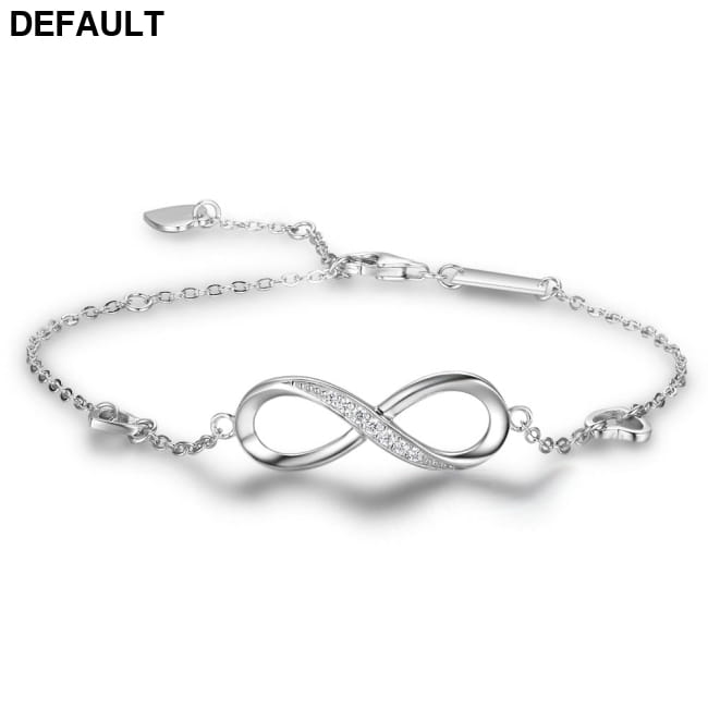 Infinite Love 925 Sterling Silver Bracelets For Women
