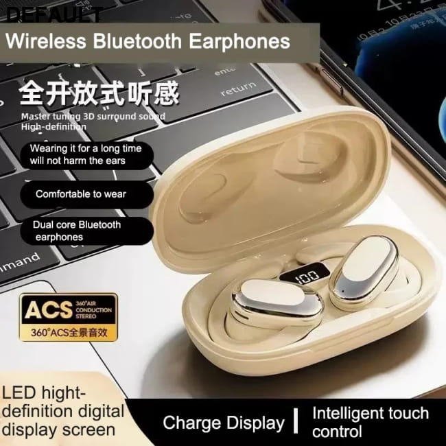 Innovative TWS Bluetooth Earbuds - Berlin Voice OWS Mini Earphones - Electronics