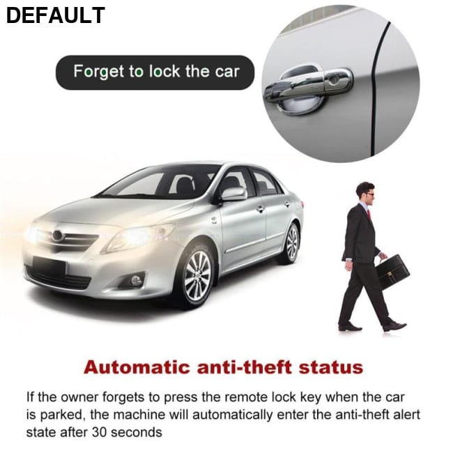 Intelligent System Car Alarm With Autostart Ignition & Security Systems Vehicle Remote Keyless