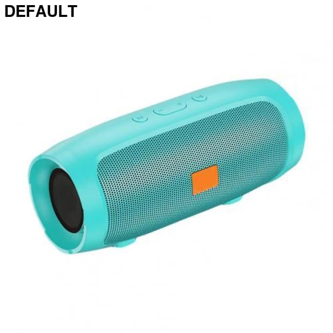 J006 Bluetooth Speaker Wireless Multiple Playback Modes Column FM Radio Loudspeaker Box for Phone Dropshipping Green
