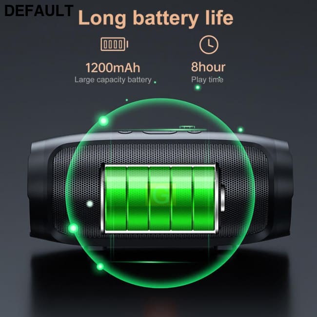 J006 Bluetooth Speaker Wireless Multiple Playback Modes Column FM Radio Loudspeaker Box for Phone Dropshipping Portable