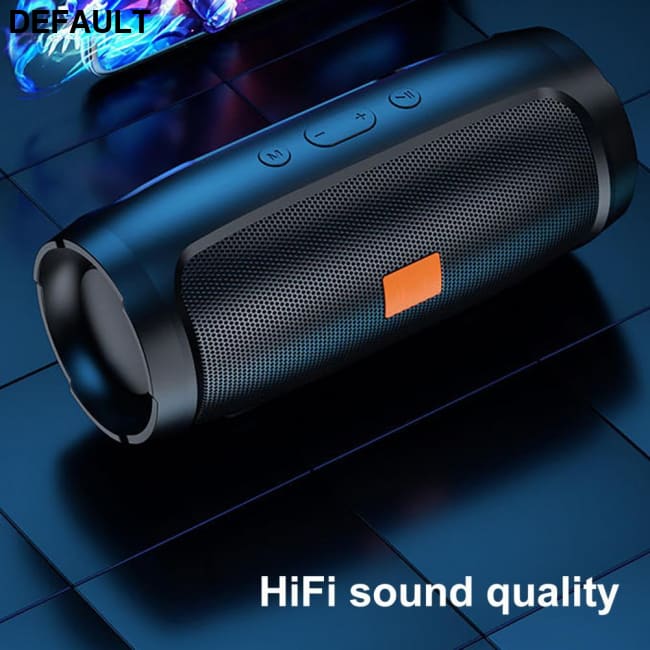 J006 Bluetooth Speaker Wireless Multiple Playback Modes Column FM Radio Loudspeaker Box for Phone Dropshipping Portable