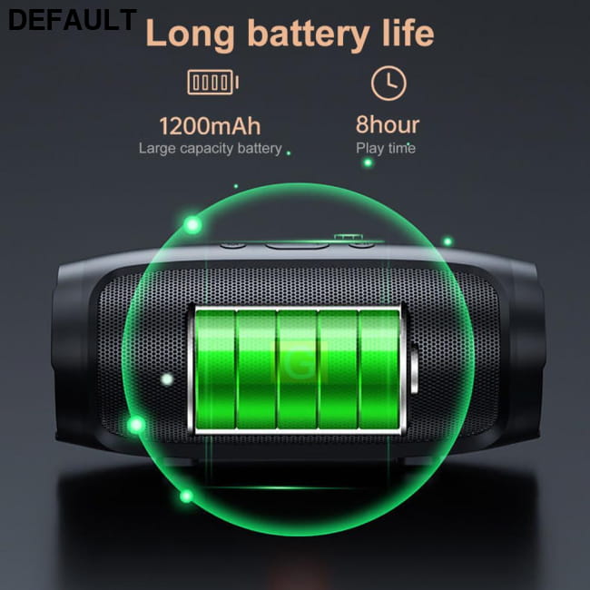 J006 Bluetooth Speaker Wireless Multiple Playback Modes Portable Radios Speakers