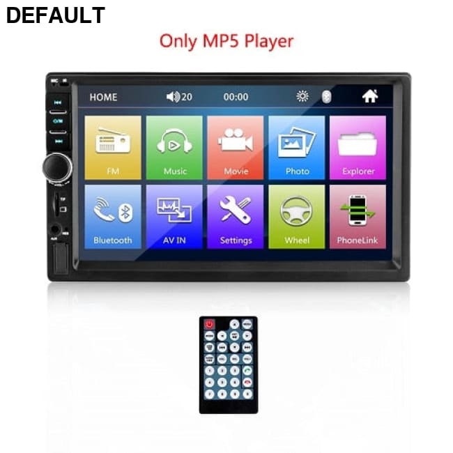 Jansite Car Radio DVD MP5 player Digital Touch screen TF Card car multimedia mirror 2din autoradio with Backup Camera
