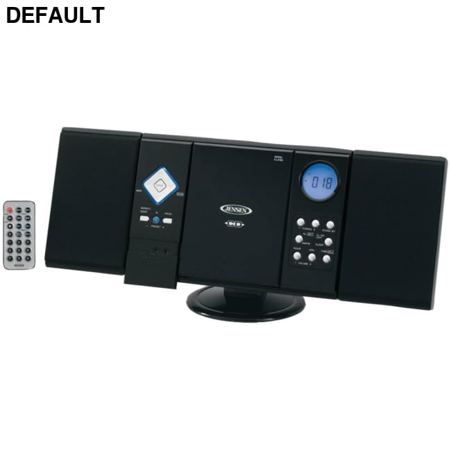 JENSEN(R) JMC-180 Wall-Mountable CD System with AM/FM Stereo Receiver Portable Audio Systems