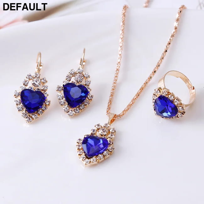 Jewelry Sets Women Wedding Set for Brides 5 Sterling Silver Necklace Necklaces