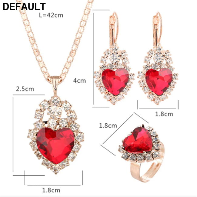 Jewelry Sets Women Wedding Set for Brides Sterling Silver Necklace Necklaces