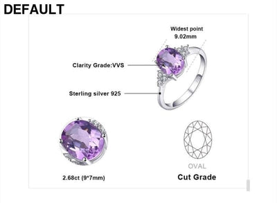 JewelryPalace Classic 7ct Created Alexandrite Ring Pendant Necklaces Drop Earrings Jewelry Sets 925 Sterling Silver