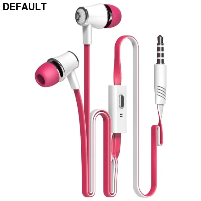 JM21 Colorful In-ear Earphone Headphones Hifi Earphones Low pink Wired Earbuds Best Selling Products