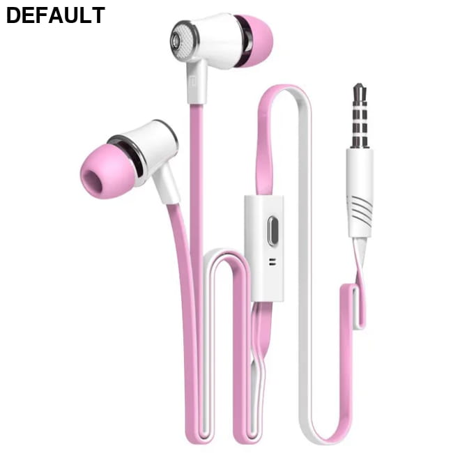 JM21 Colorful In-ear Earphone Headphones Hifi Earphones Low rose red Wired Earbuds Best Selling Products