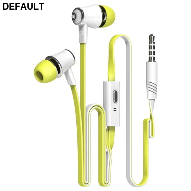 JM21 Colorful In-ear Earphone Headphones Hifi Earphones Low yellow Wired Earbuds Best Selling Products