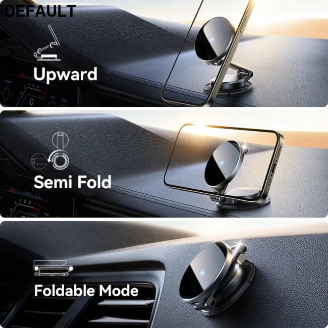 Joyroom Magnetic Car Phone Holder 15W Wireless Charging One Color / Size Accessories Mobile Stands