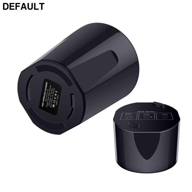 k10W Car Wireless Charger Cup with USB Output for iPhone XS Bluetooth FM Transmitters Electronics Accessories