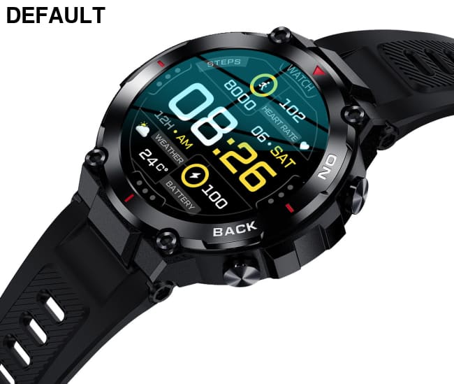 K37 smart watch GPS positioning exercise health heart rate monitoring female physiological cycle reminder Smart Watches