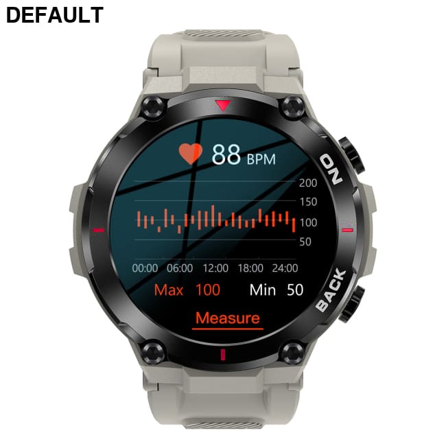 K37 smart watch GPS positioning exercise health heart rate monitoring female physiological cycle reminder Smart Watches