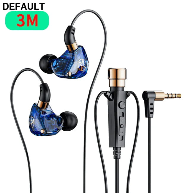 Karaoke HiFi Wired Headphones With Mic Singing Living Earbuds Best Selling Products In-Ear