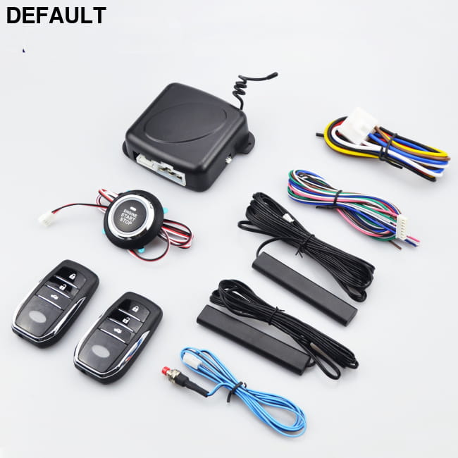 Keyless Entry Remote Start One Key Anti-theft System Black Car Starter Electronics