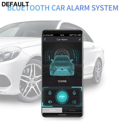 Keyless Entry System Smart Phone Sensor Remote Control Central Lock Automation Car Alarm With Android IOS APP Unlocked