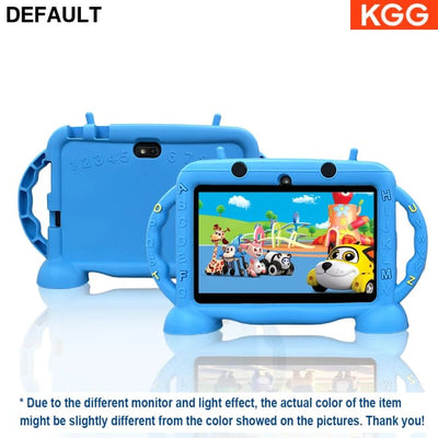Kids Tablet 7 inch for 3-12 Educational Learning Toddler Android 11 2GB RAM + 32GB ROM Storage Gift For 1pc blue RAM