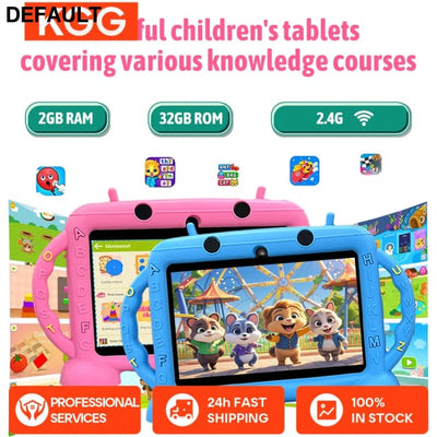 Kids Tablet 7 inch for 3-12 Educational Learning Toddler Android 11 2GB RAM + 32GB ROM Storage Gift For RAM Tablets