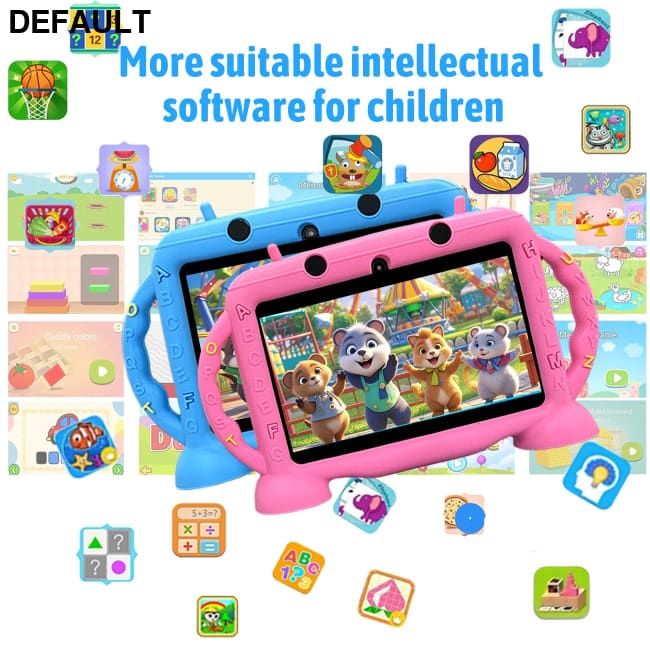 Kids Tablet 7 inch for 3-12 Educational Learning Toddler Android 11 2GB RAM + 32GB ROM Storage Gift For RAM Tablets