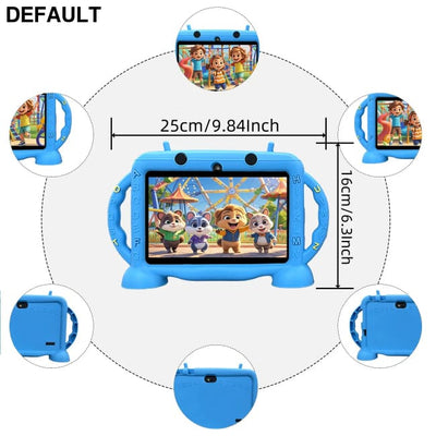 Kids Tablet 7 inch for 3-12 Educational Learning Toddler Android 11 2GB RAM + 32GB ROM Storage Gift For RAM Tablets