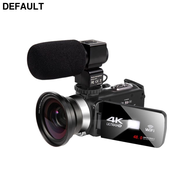 KOMERY 4K Video Camera 48MP 18X Digital Zoom Cameras 4K-48MP / standard-6 Camcorders