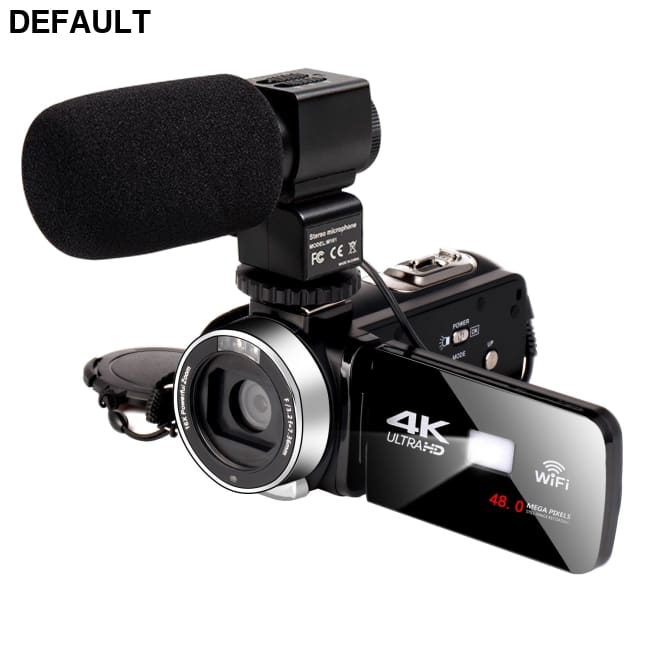 KOMERY 4K Video Camera 48MP 18X Digital Zoom Cameras Vlogging for YouTube 3.0Inch 270 Degree Flip Screen Camcorder
