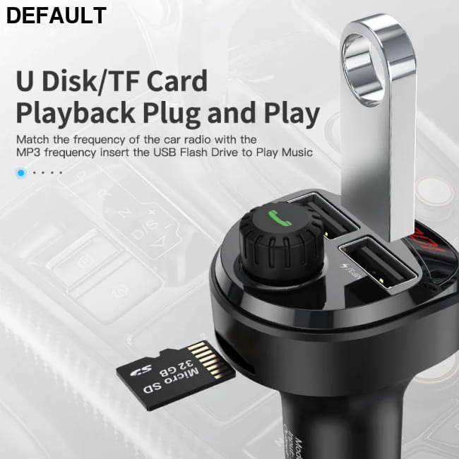 KUULAA Car Charger FM Transmitter Bluetooth Audio MP3 Transmitters Best Selling Products