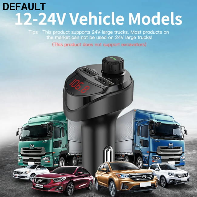 KUULAA Car Charger FM Transmitter Bluetooth Audio MP3 Transmitters Best Selling Products