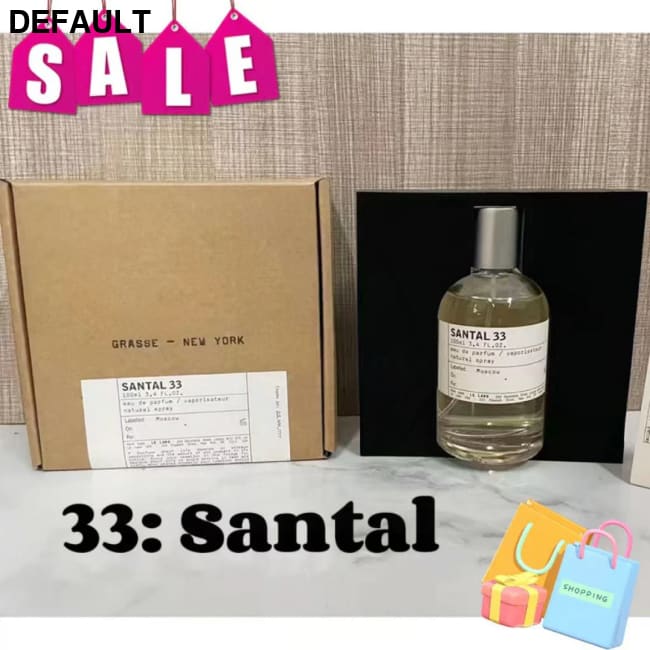 Laboratory 33 Perfume Sandalwood Black Tea Long-Lasting Light Fragrance Fresh Original Neutral Elegant Woody Santal